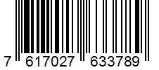 Barcode 7617027633789