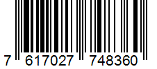 Barcode 7617027748360