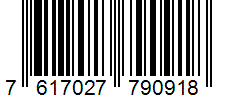 Barcode 7617027790918
