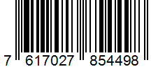 Barcode 7617027854498