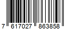 Barcode 7617027863858