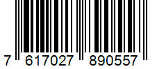 Barcode 7617027890557