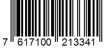 Barcode 7617100213341