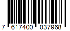 Barcode 7617400037968