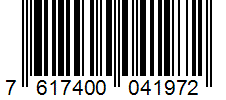 Barcode 7617400041972