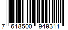 Barcode 7618500949311