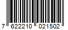 Barcode 7622210021502