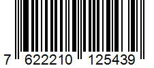 Barcode 7622210125439