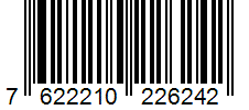 Barcode 7622210226242