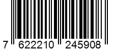 Barcode 7622210245908
