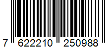 Barcode 7622210250988