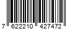 Barcode 7622210427472
