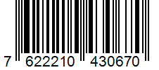Barcode 7622210430670