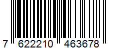 Barcode 7622210463678