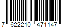 Barcode 7622210471147
