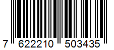 Barcode 7622210503435