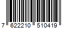 Barcode 7622210510419