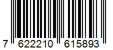 Barcode 7622210615893