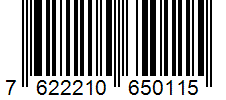Barcode 7622210650115