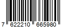 Barcode 7622210665980