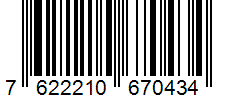 Barcode 7622210670434