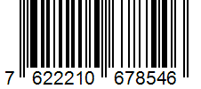 Barcode 7622210678546