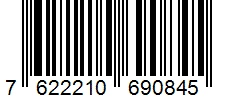 Barcode 7622210690845