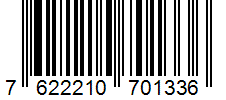 Barcode 7622210701336