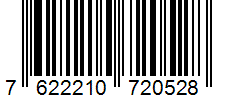 Barcode 7622210720528