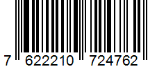 Barcode 7622210724762