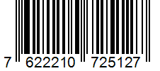 Barcode 7622210725127