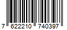 Barcode 7622210740397
