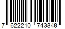 Barcode 7622210743848