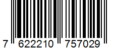 Barcode 7622210757029