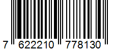 Barcode 7622210778130
