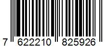 Barcode 7622210825926