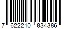 Barcode 7622210834386