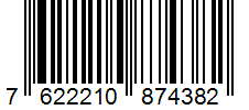 Barcode 7622210874382