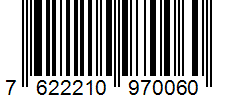 Barcode 7622210970060