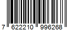 Barcode 7622210996268