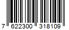 Barcode 7622300318109
