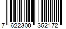 Barcode 7622300352172