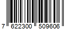 Barcode 7622300509606