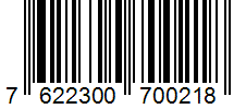 Barcode 7622300700218