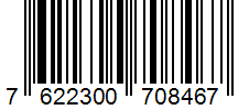 Barcode 7622300708467