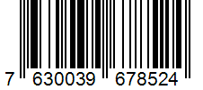 Barcode 7630039678524