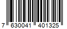 Barcode 7630041401325