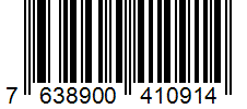 Barcode 7638900410914