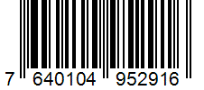 Barcode 7640104952916