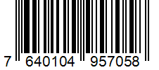 Barcode 7640104957058